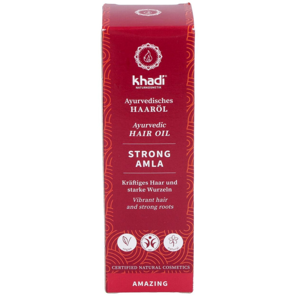 Khadi Amla Aceite Fortalecedor Capilar Brillo 50Ml