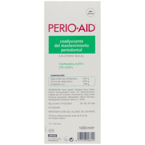 Perio-Aid Mantenimiento Y Control Colutorio 0.05% Clorhexidina 1L
