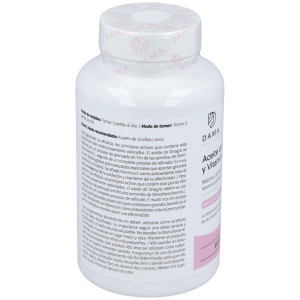 Dama Aceite De Onagra Y Vitamina E 180 Perlas