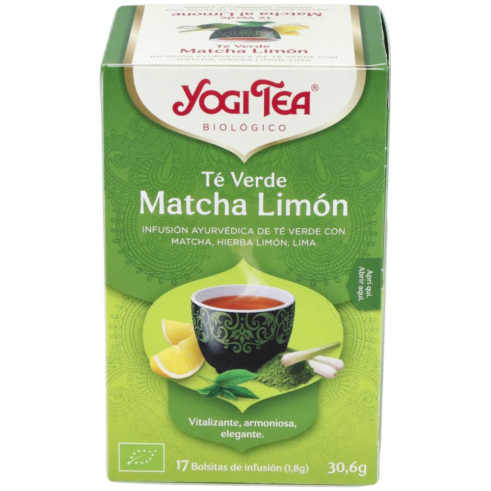 Yogi Tea Te Verde Matcha Limon 17Infusiones
