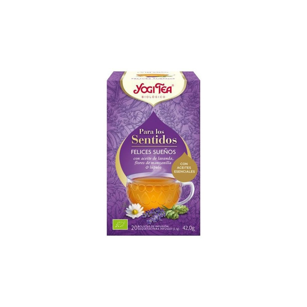 Yogi Tea Para Los Sentidos Felices Sueños 17 Sobres