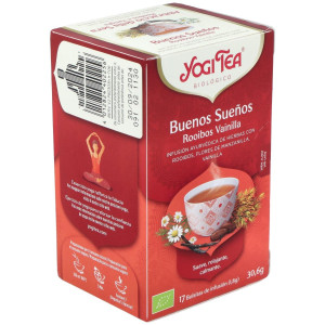 Yogi Tea Buenos Sueños Rooibos Vainilla 17 Bolsitas