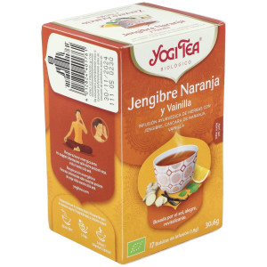 Yogi Tea Jengibre-Naranja-Vainilla 17Infusiones