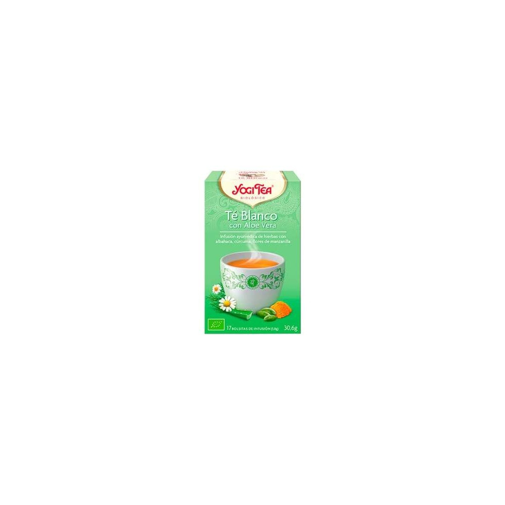 Yogi Tea Te Blanco Con Aloe Vera 17Infusiones