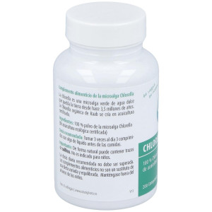 Raab Vitalfood Chlorella Ecológica 200 Comp