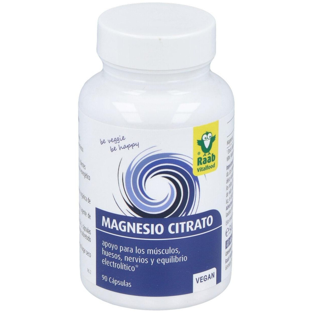 Raab Vitalfood Citrato De Magnesio 90Caps