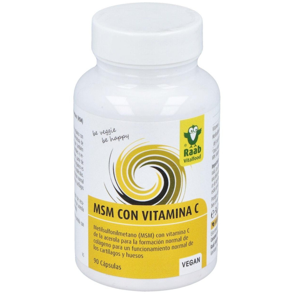 Raab Vitalfood Msm Con Vitamina C 90Caps