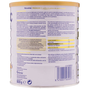 Novalac Premium 2 Leche Continuación +6M 800G