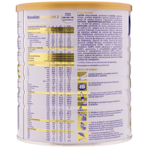 Novalac Premium 2 Leche Continuación +6M 800G