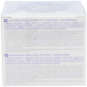 Natura Siberica Crema Facial Anti-Age Caviar De Rusia 50 Ml