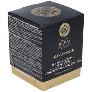 Natura Siberica Caviar Gold Serum Reafirmante Para Rostro Y Cuello 30 Ml