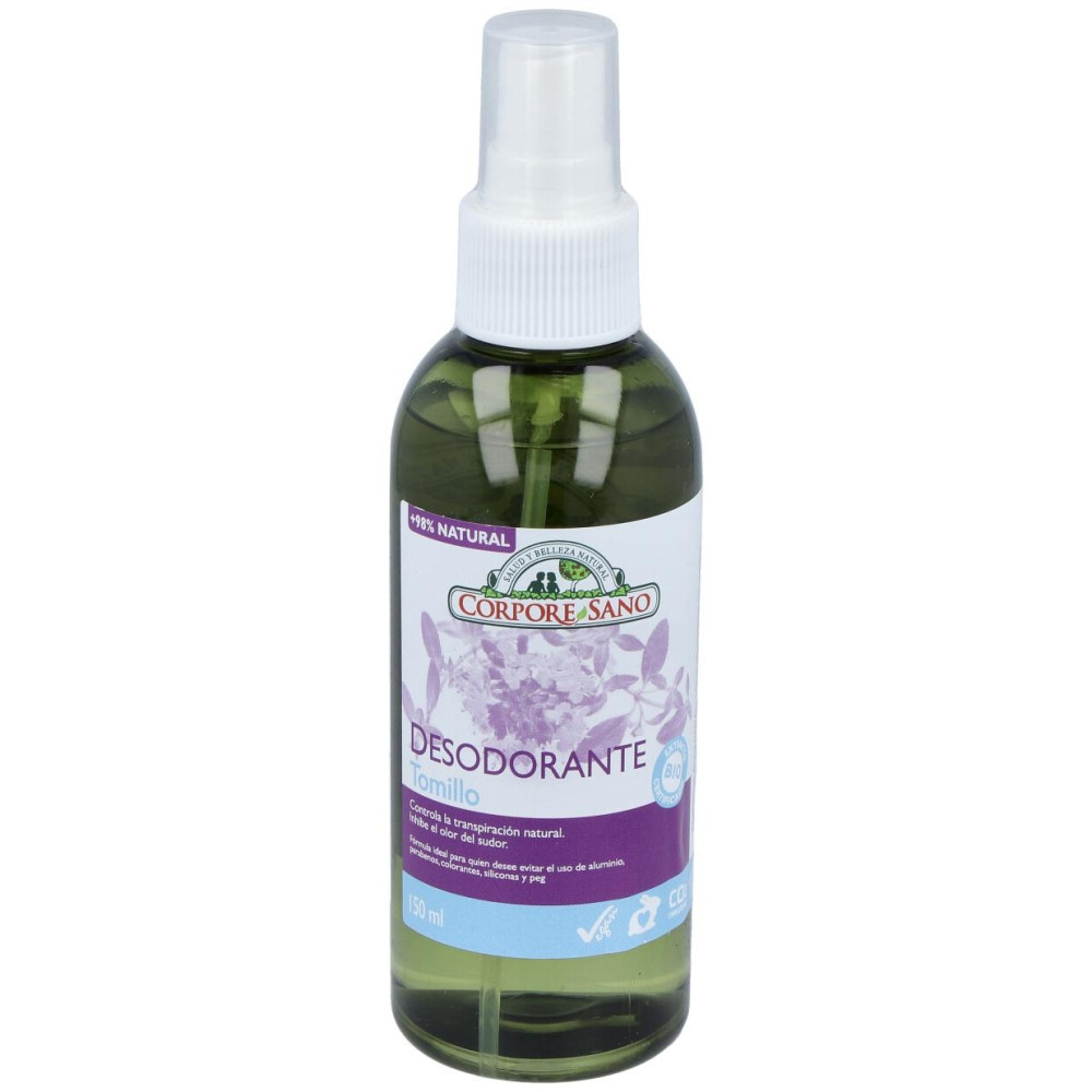 Corpore Sano Desodorante Spray Tomillo Bio 150Ml