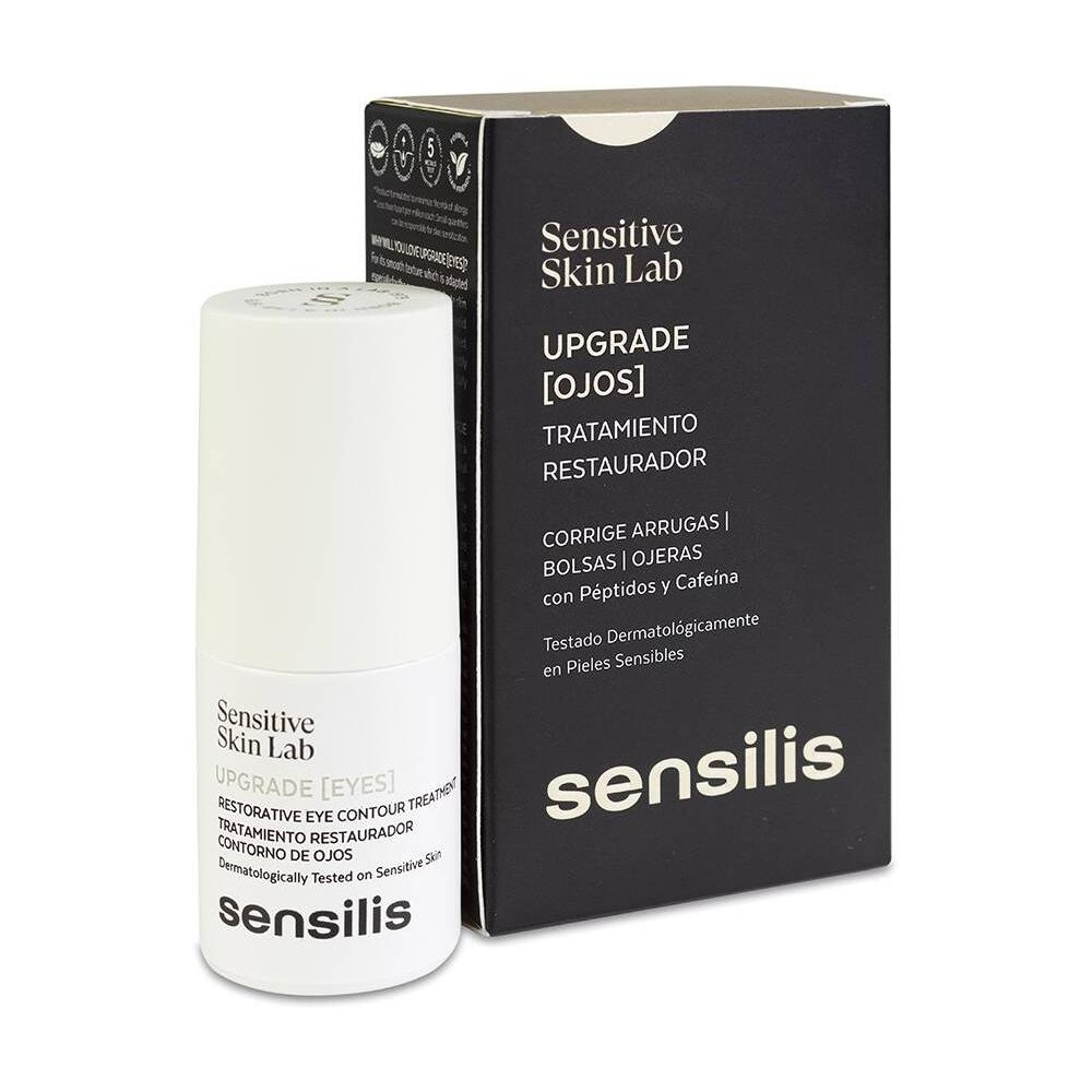 Sensilis Upgrade Crema De Ojos Tratamiento Restaurador, 15 Ml