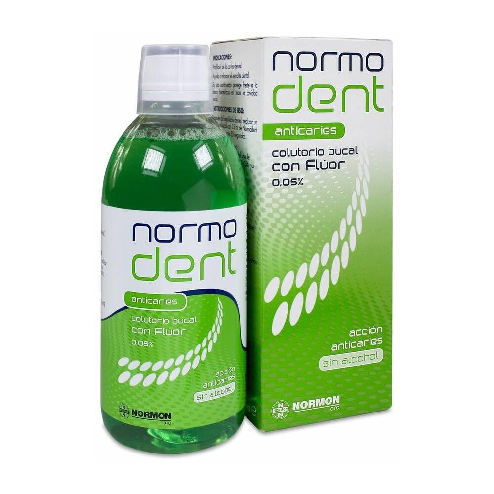 Normodent Anticaries Colutorio, 500 Ml