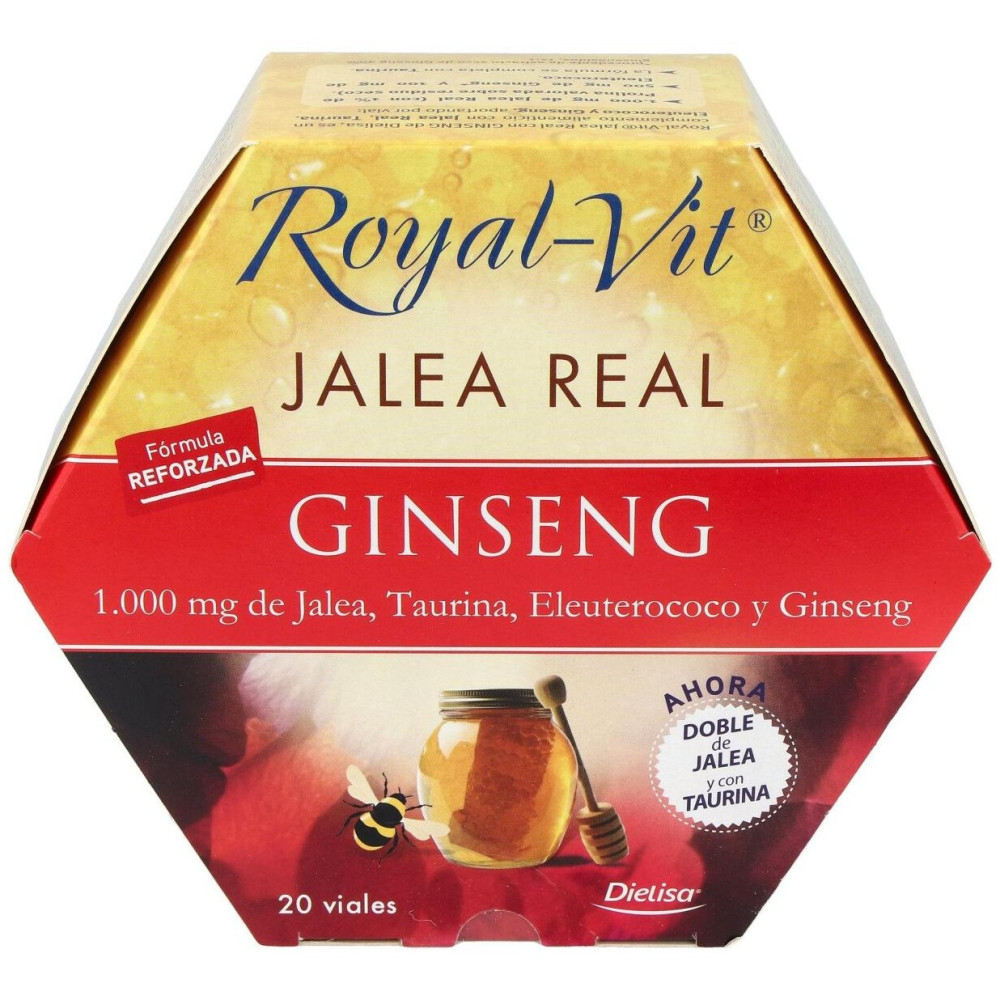 Jalea Real Royal Vit Ginseng 1000Mg Taurina 20Amp