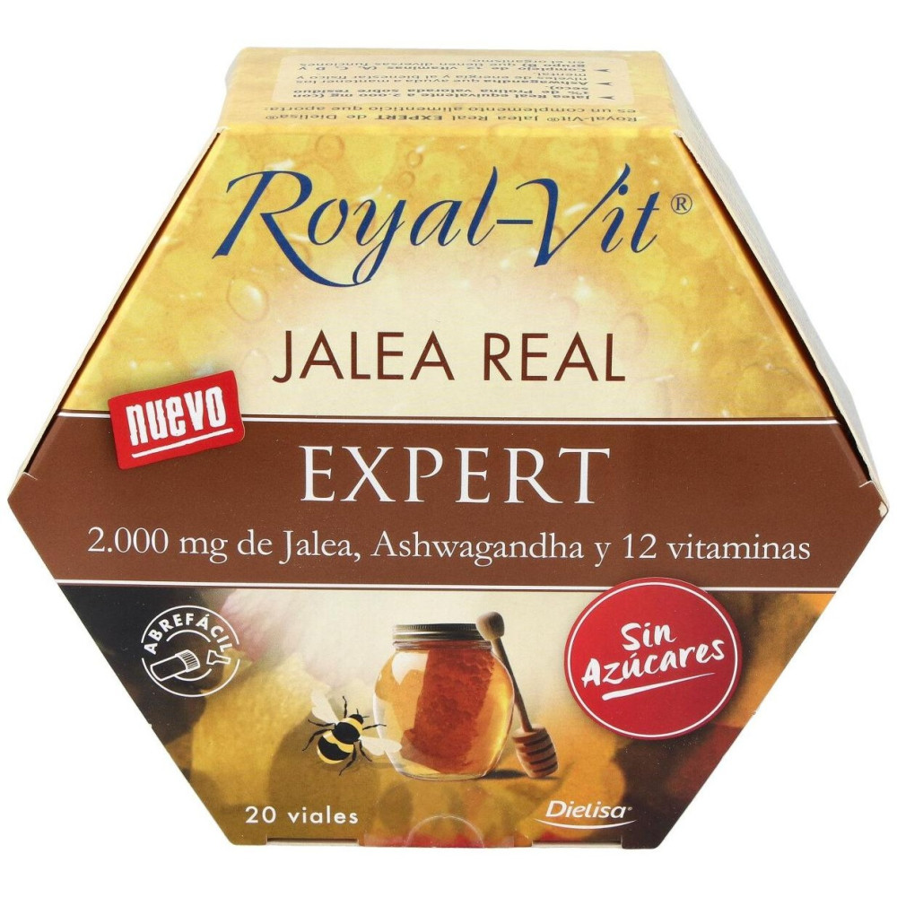 Jalea Real Royal Vit Expert Sin Azucar 20Viales