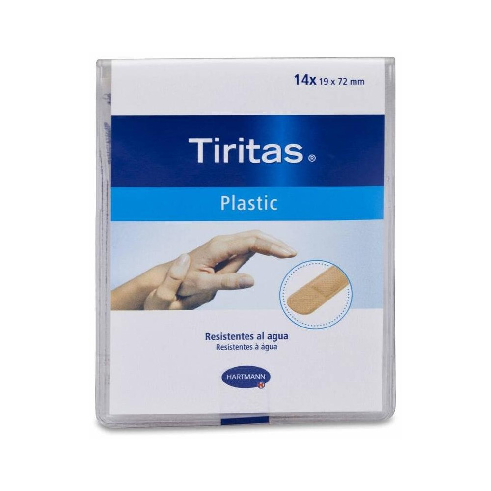 Tiritas Plastic Aposito Adhesivo 19 X 72, 14 Uds