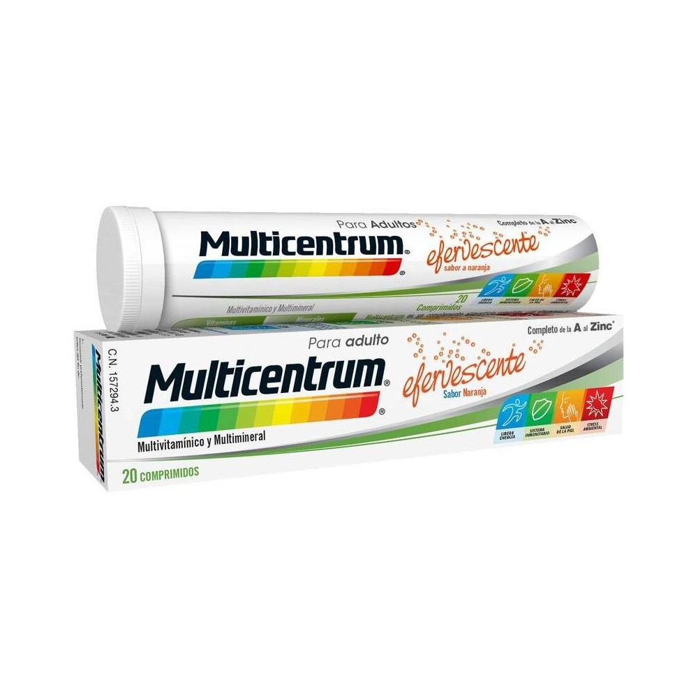 Multicentrum Luteina 20 Comprimidos Efervescentes