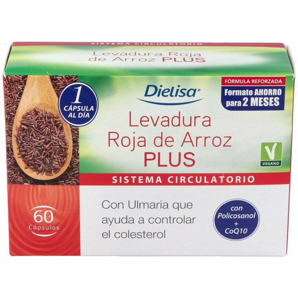 Levadura Roja De Arroz Plus 60Cap.