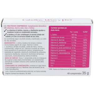 Multivigor Cabello Uñas Y Piel 48Comp.