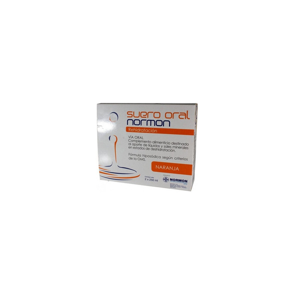 Sueroral Normon Naranja Pack 2 X 250Ml