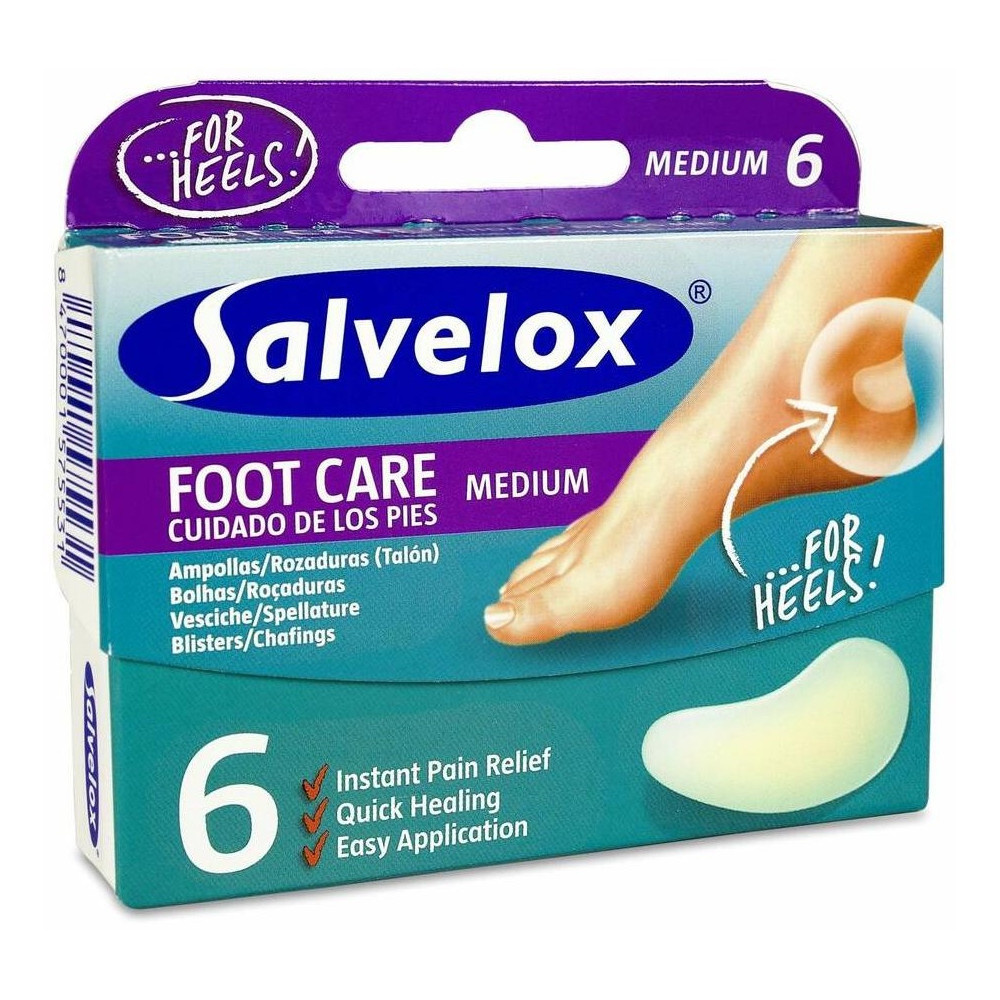 Salvelox Hidrocoloides Medianos Ampollas, 6 Uds