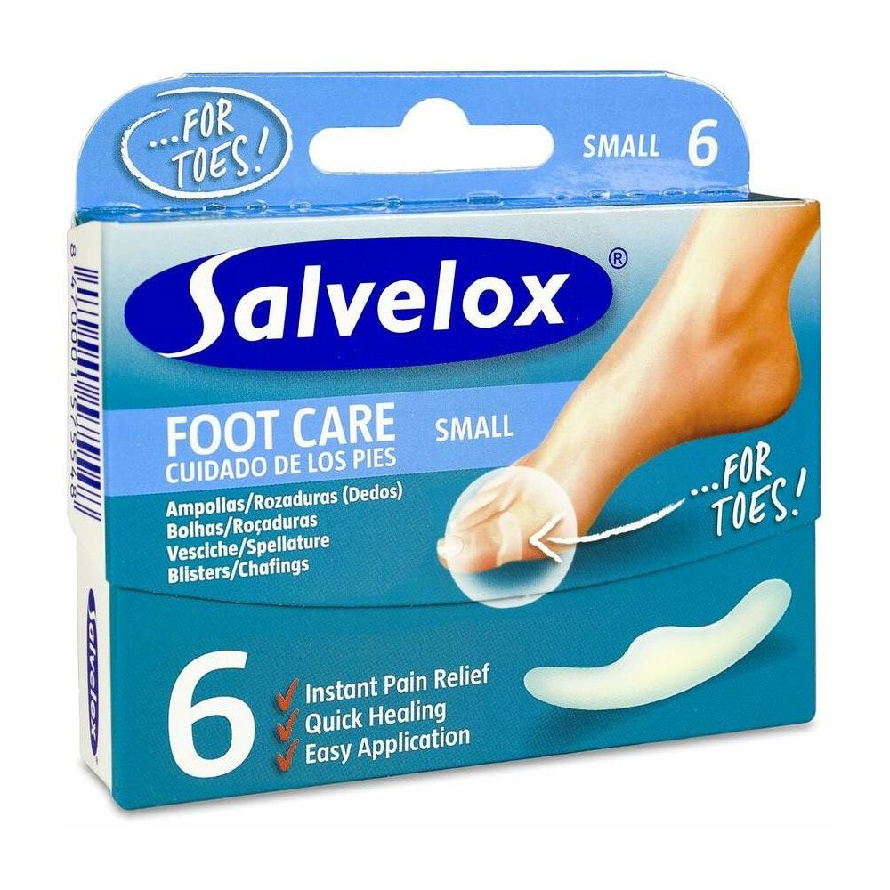 Salvelox Hidrocoloides Pequeños Ampollas, 6 Uds