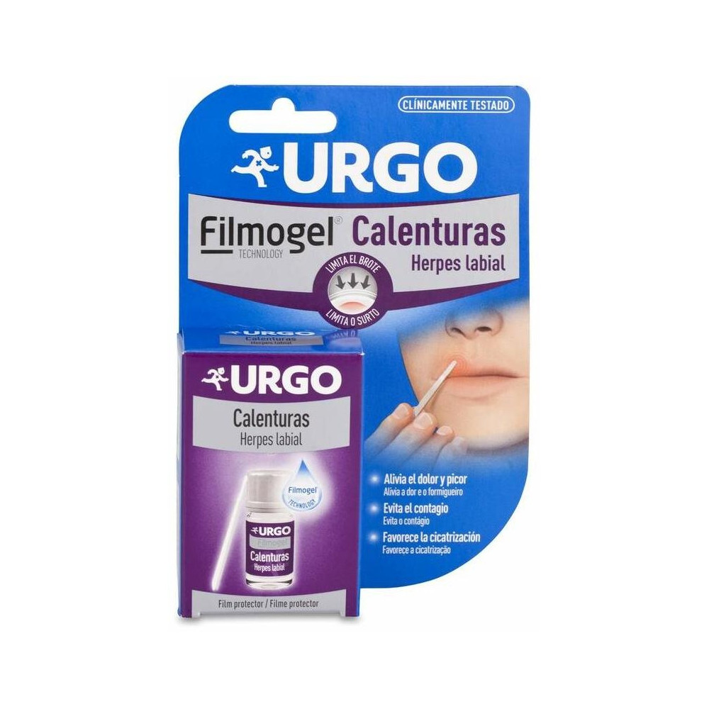 Urgo Calenturas Apósito Líquido, 3 Ml