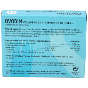 Ovodim Colageno Con Ovomet 30Cap.