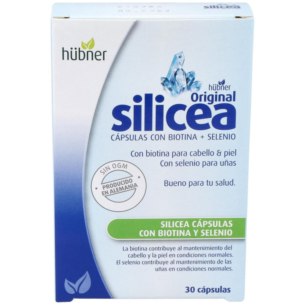 Hübner Silicea + Biotina + Selenio 30 Cáps.