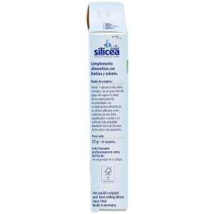 Hübner Silicea + Biotina + Selenio 30 Cáps.