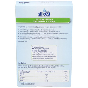 Hübner Silicea + Biotina + Selenio 30 Cáps.