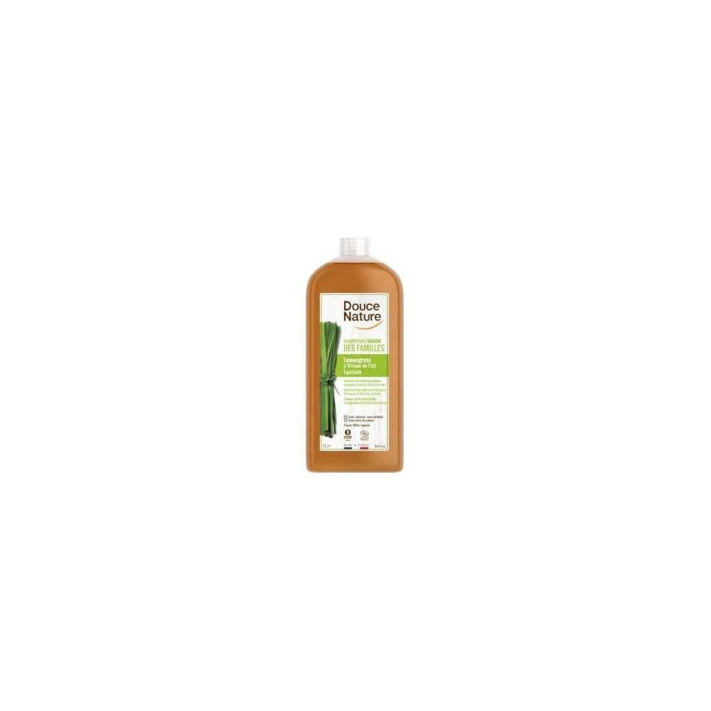 Douce Nature Champú-Gel Lemongrass Citronela Bio 1L