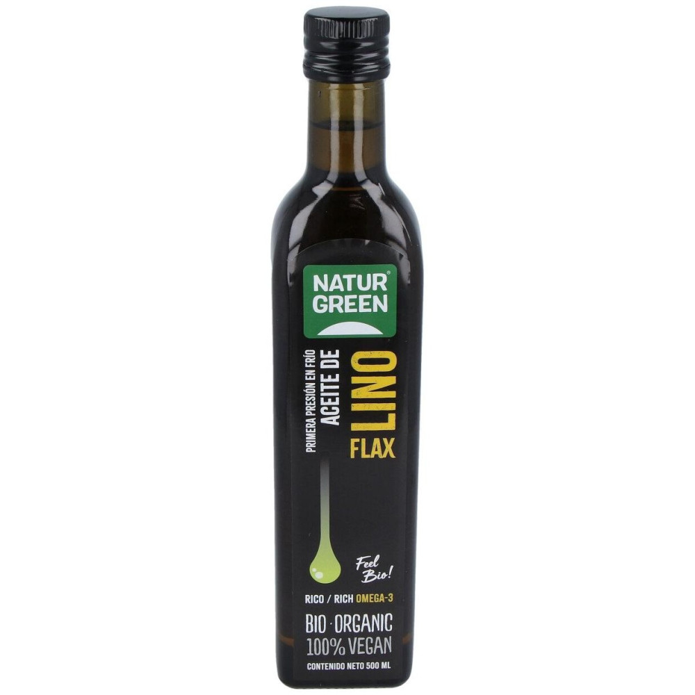 Naturgreen Aceite Ecológico De Lino 500 Ml