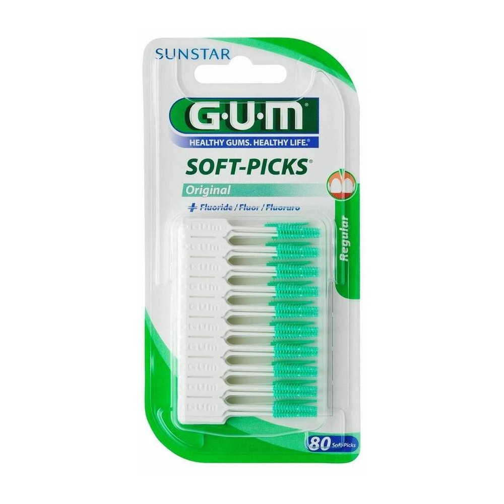 Cepillo Interdental Soft Picks Regular 80Un Verde