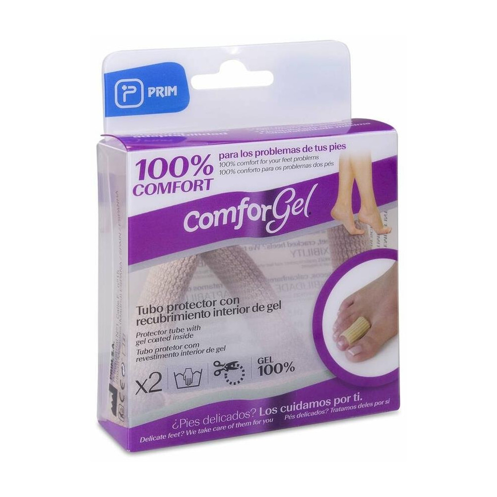 Comforgel Tubo Elástico Con Gel Cc245, 2 Uds