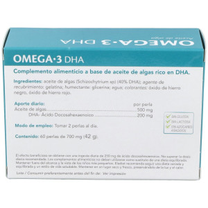 Omega 3 Dha Aceite De Alga Eladiet 60 Perlas