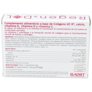 Eladiet Regendol Uc-Ii 30 Comprimidos