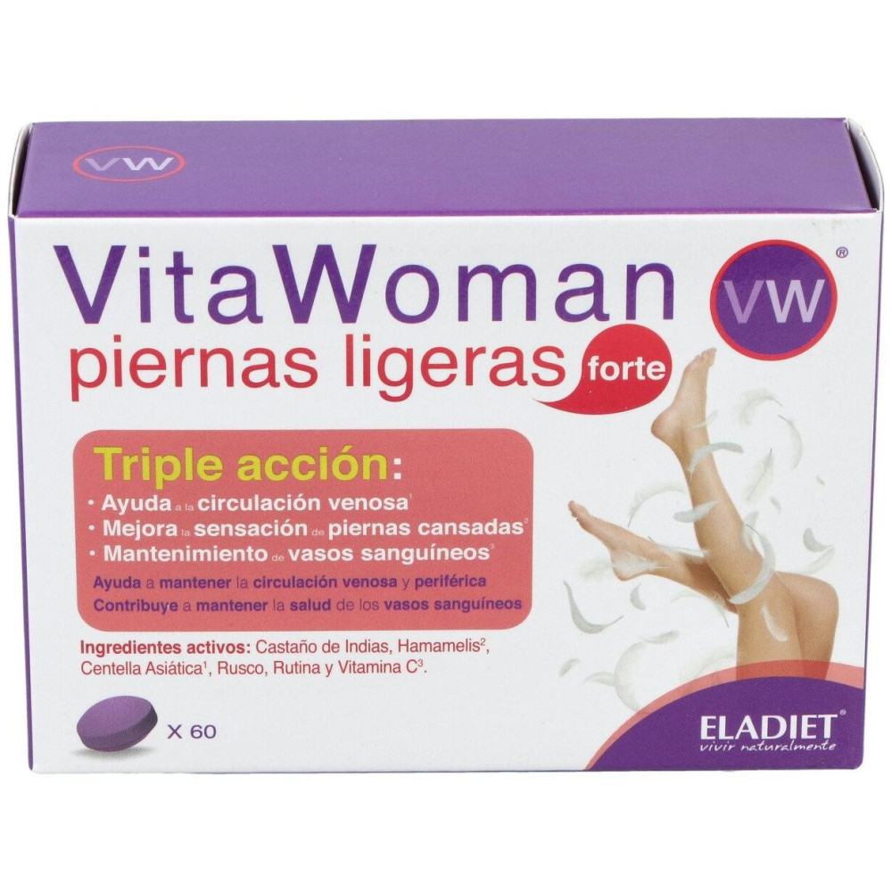 Eladiet Vitawoman Piernas Ligeras Forte 60Comp