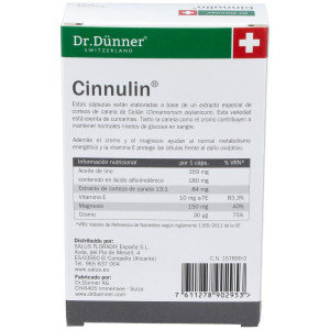 Salus Dr. Dunner Cinnulin, 40 Cápsulas