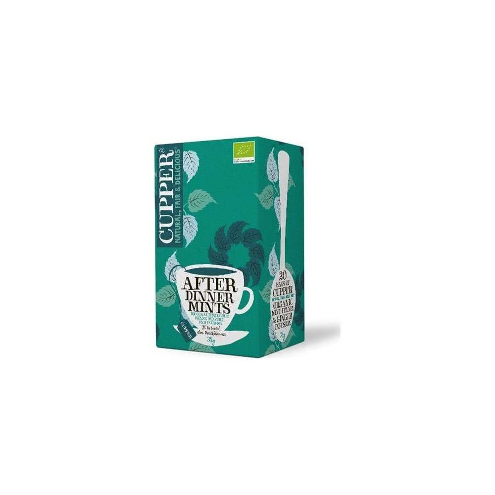 Cupper After Dinner Mint Bio Infusion 20Uds