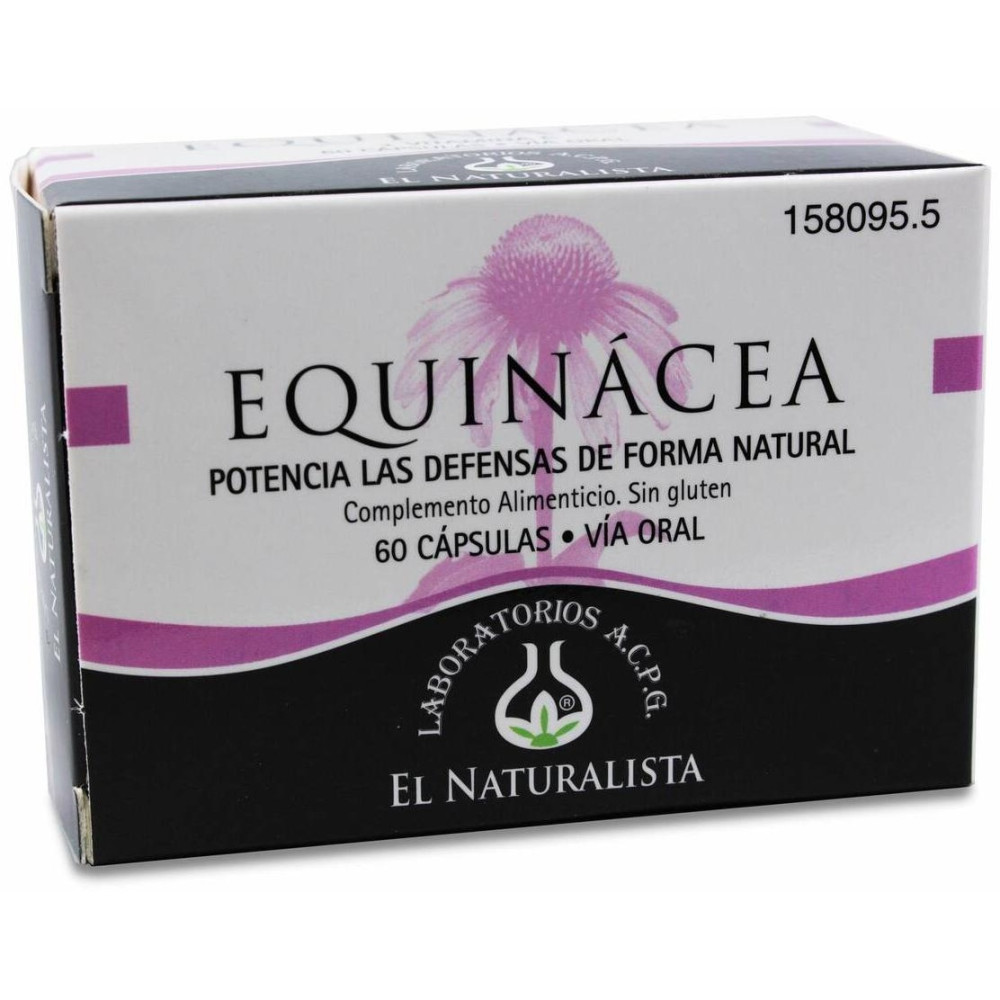 El Naturalista Equinacea + Vitamina C, 60 Cápsulas