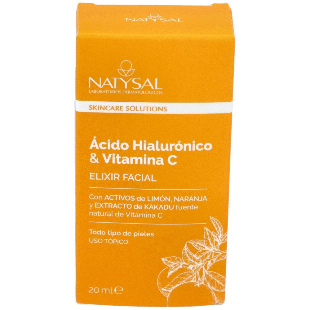 Natysal Ácido Hialurónico Y Vitamina C Elixir Facial 15 Ml