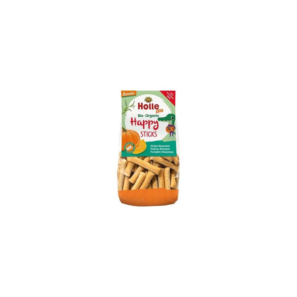 Holle Palitos Trigo Con Calabaza Y Romero +3 Años 100G