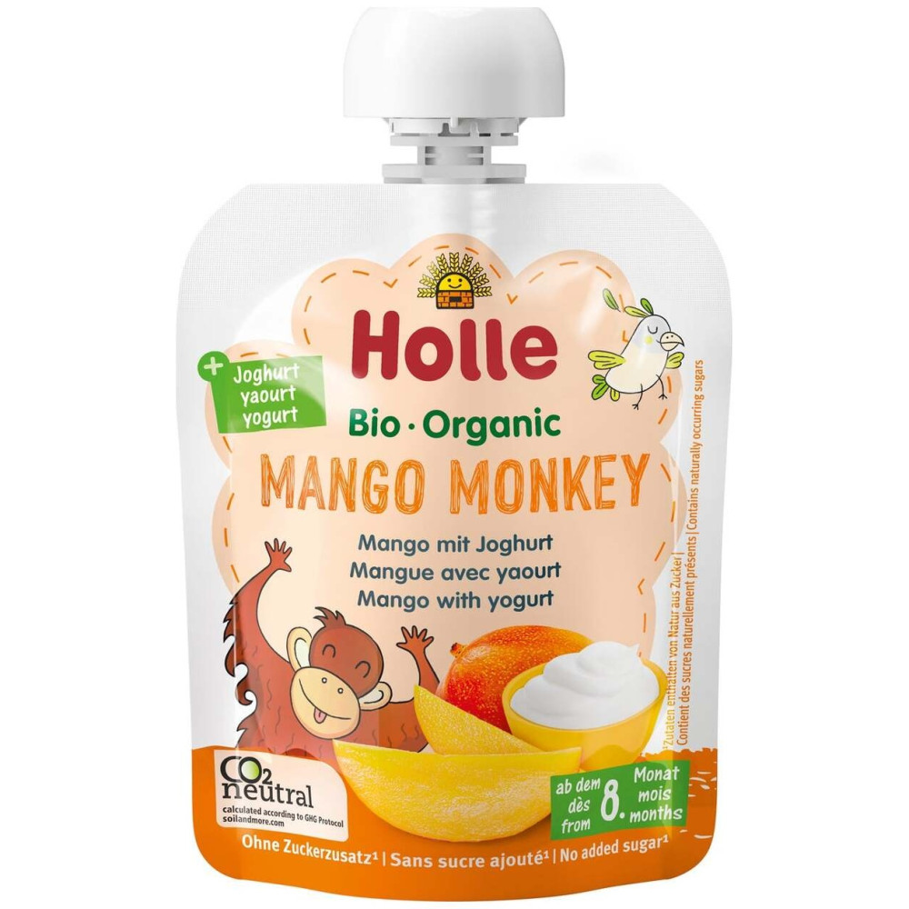 Smoothie Mango Monke Mango Con Yogur 8Meses 85Gr.