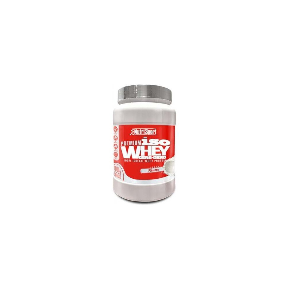 Nutrisport Premium Iso Whey Cero Cero Sabor Neutro 900G
