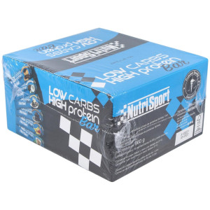 Nutrisport Barritas Low Carbs Chocolate-Galleta 16 Uds