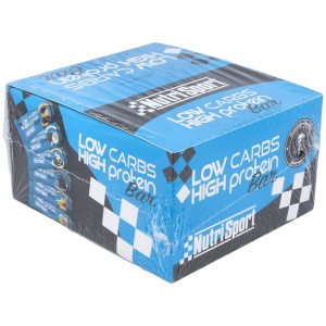 Nutrisport Barritas Low Carbs Brownie 16 Uds