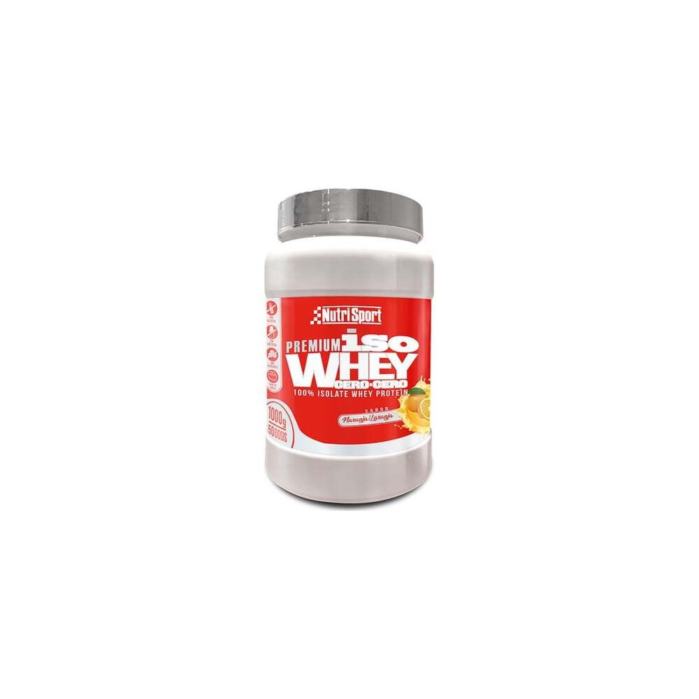 Nutrisport Iso Whey Cero Cero Naranja 1Kg