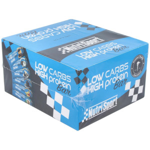 Nutrisport Barritas Low Carbs Chocolate-Galleta 16 Uds